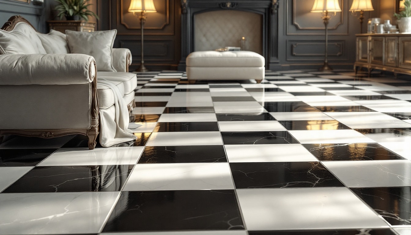 découvrez le carrelage noir et blanc, un classique indémodable qui apporte élégance et sophistication à tous vos espaces. explorez nos conseils de décoration et trouvez l'inspiration pour intégrer ces motifs intemporels dans votre intérieur.