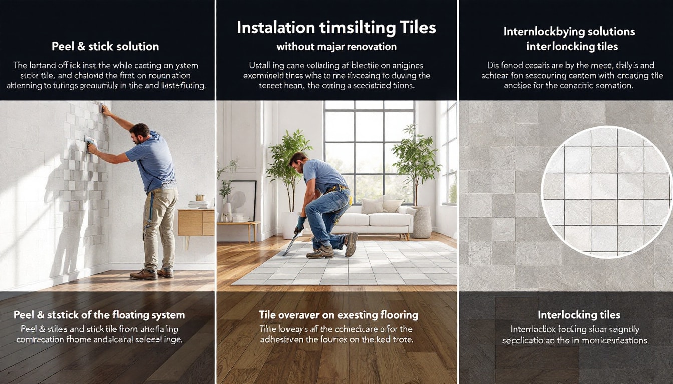 découvrez des astuces et des méthodes efficaces pour poser du carrelage sans réaliser de gros travaux. transformez votre espace avec des solutions pratiques et accessibles, idéales pour un aménagement rapide et esthétique.